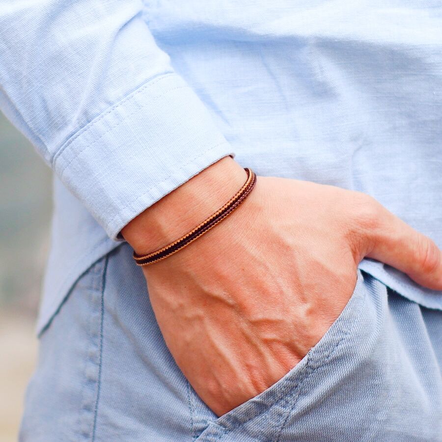 Paracord Bracelet - Benzersiz Erkekler Bilezik Dize Motosiklet Ekipmanları
