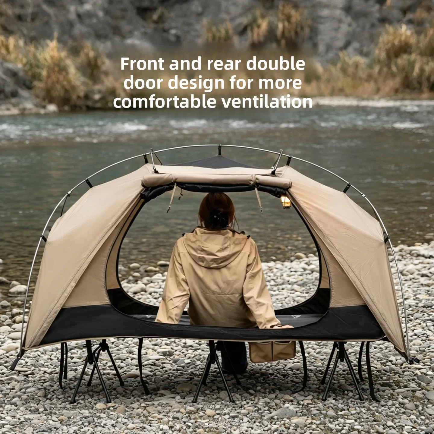 Outdoor Camping Canopy - MOUNTAINHIKER Açık Hava Kamp Yatağı Çadır