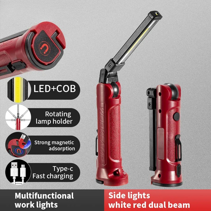 Outdoor Camping Accessories - COB LED Çalışma Işığı Şarj Edilebilir