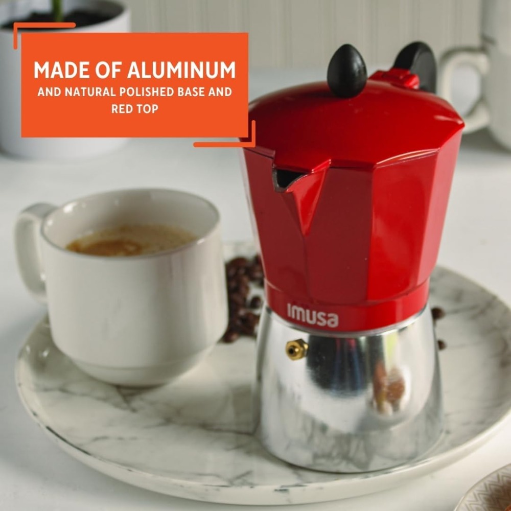 Camp Percolator Coffee - Ocak Üstü Espresso Makinesi 3 Fincanlık
