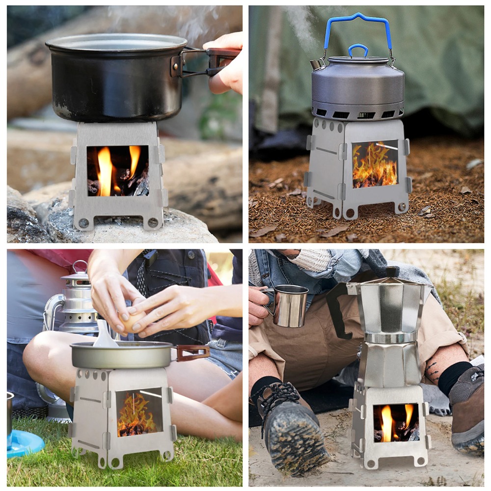 Outdoor Camping Stove Wood - Kamp Sobası Odun Sobası Alkol Sobası