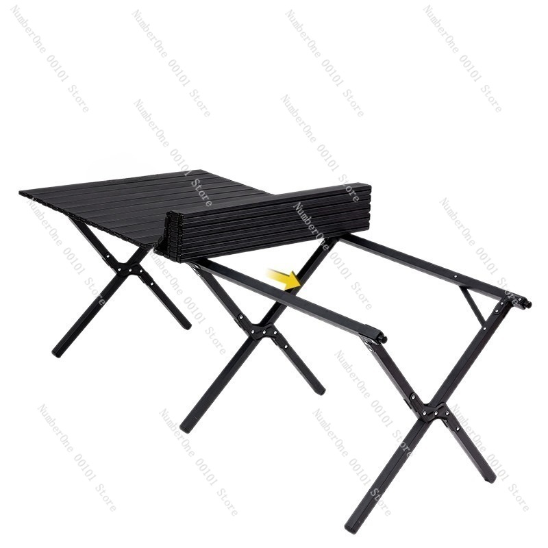 Outdoor Camping Table And Chairs - Taşınabilir Açık Hava Katlanır Kamp Masası