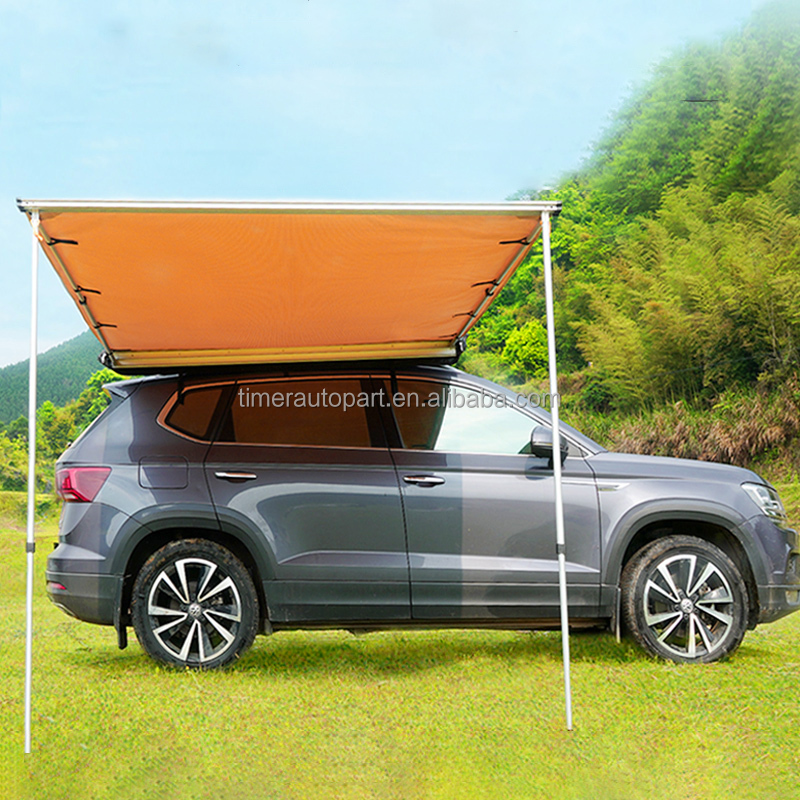 Outdoor Camping Canopy - Özel Logolu Güneşlikli Araba Tentesi Yan