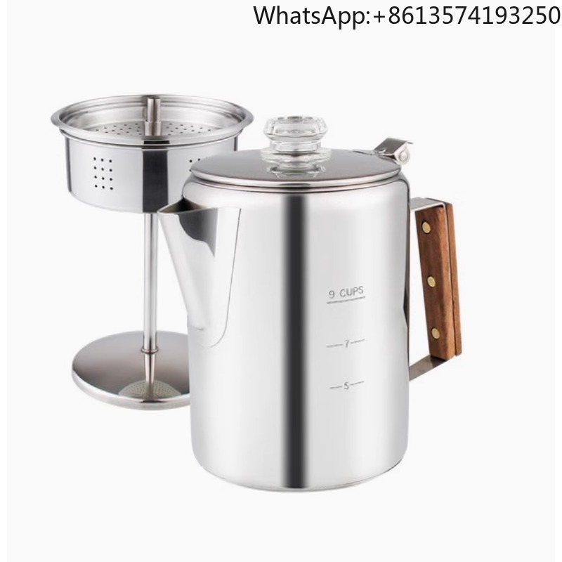 Camp Percolator Coffee - Kamp İçin Ocak Üstü Kahve Demliği,