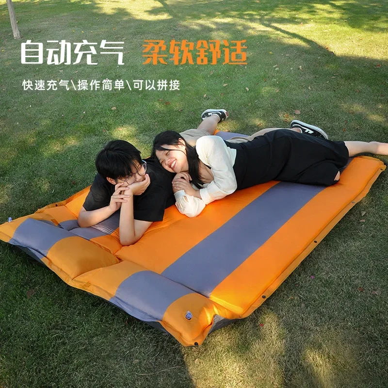 Outdoor Camping Rental - Kalınlaştırılmış Otomatik Şişme Yatak Kiralama Katlanır