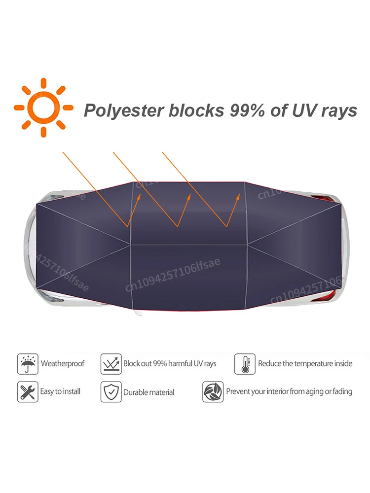 Outdoor Camping Canopy - YENİ Araç Tentesi Koruyucu Su Geçirmez