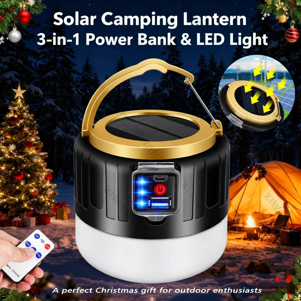 Outdoor Camping Light Ideas - Güneş Enerjili Hepsi Bir Arada Kamp