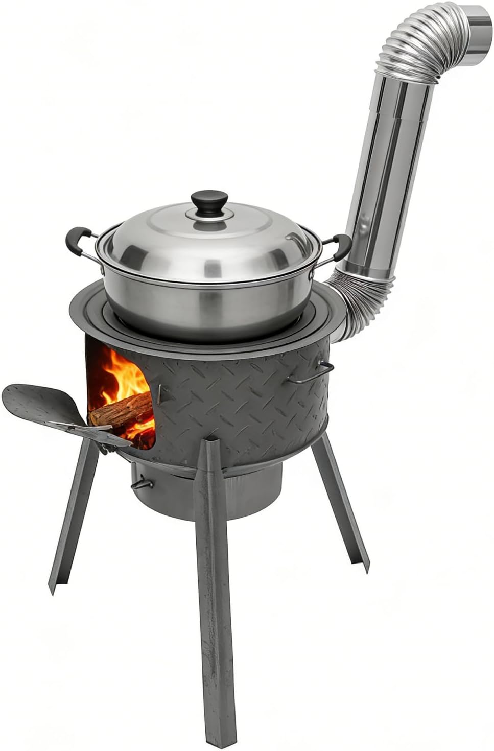 Outdoor Camping Stove Wood - Kamp ve Yürüyüş İçin Taşınabilir Odun