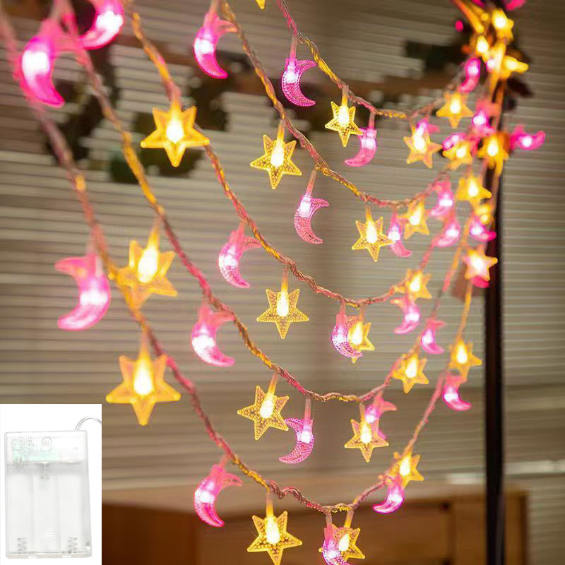 Outdoor Camping Lights String - 1.5 M/3 M LED Yıldız Ay