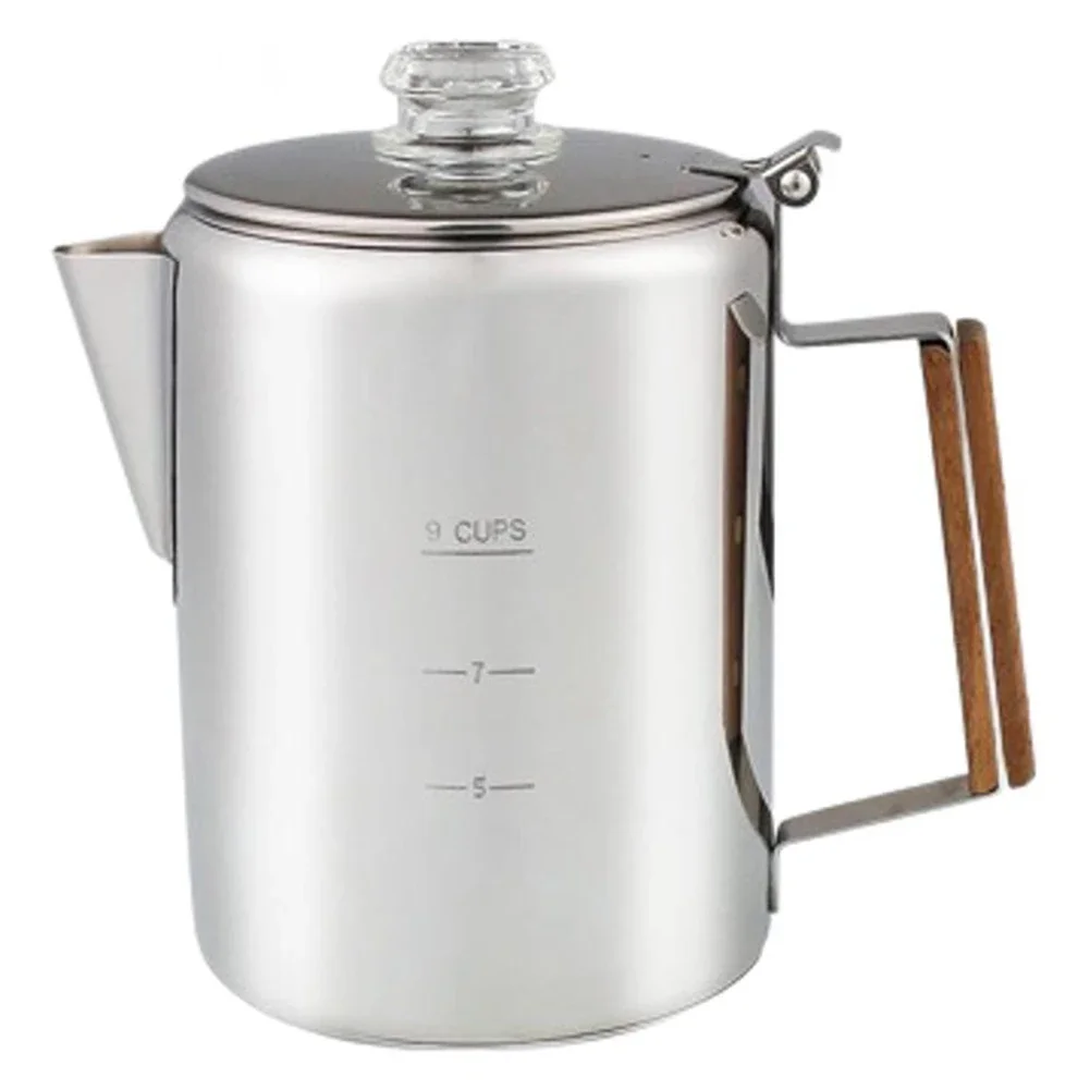 Camp Percolator Coffee - 9 Fincan Kahve Makinesi Kamp Kahve