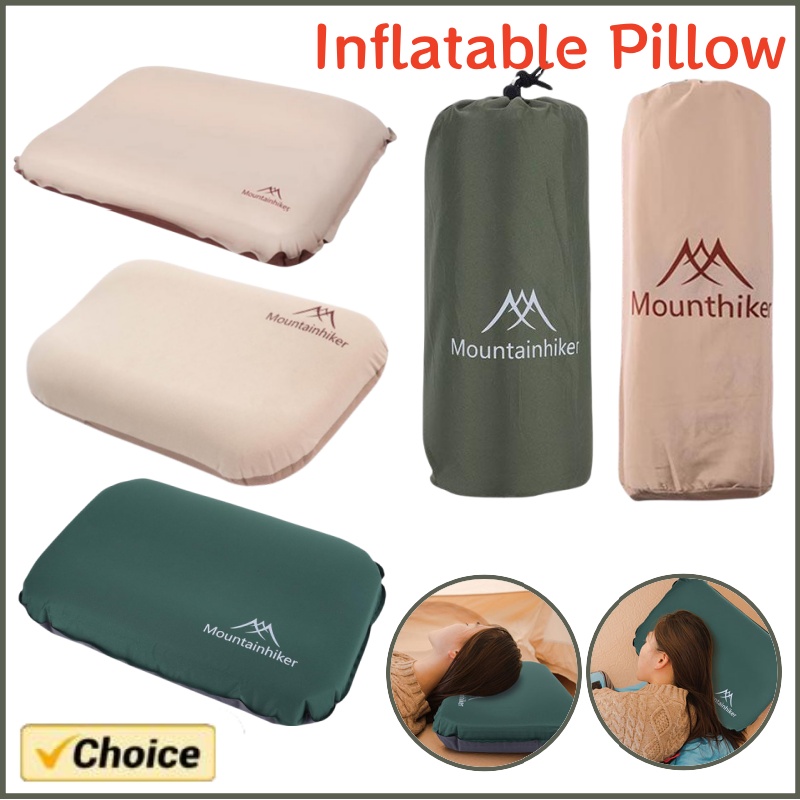 Camp Pillow Compressible - Taşınabilir 3D Ultralight Kendiliğinden Şişen Uyku
