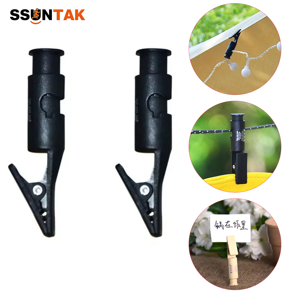 Outdoor Camping Lights String - SSUNTAK Rüzgar Geçirmez Elbise Mandalları Açık