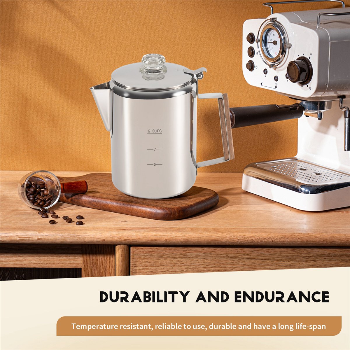Camp Percolator Coffee - HITL Kahve Demleme Cihazı, Kamp İçin