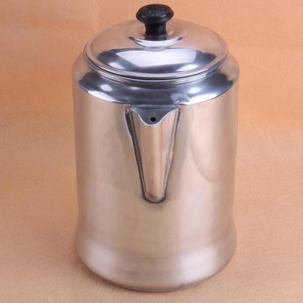 Camp Percolator Coffee - Kamp Alüminyum Kahve Demliği Taşınabilir Su