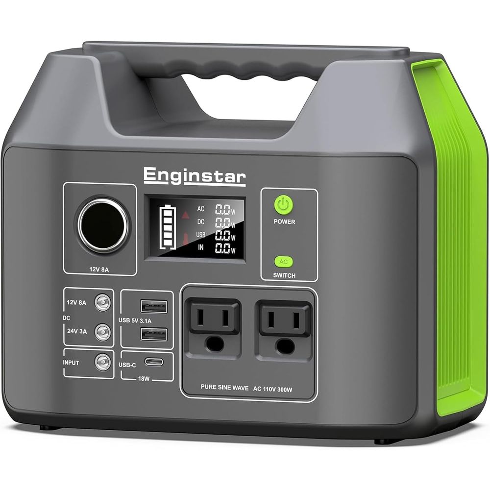 Portable Power Station - r Jeneratör, 300W Taşınabilir Güç İstasyonu,