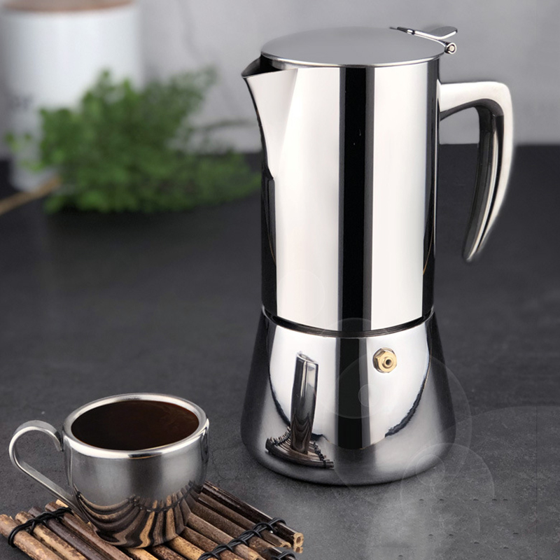 Camp Percolator Coffee - 200 ml/300 ml Taşınabilir Cezve 304