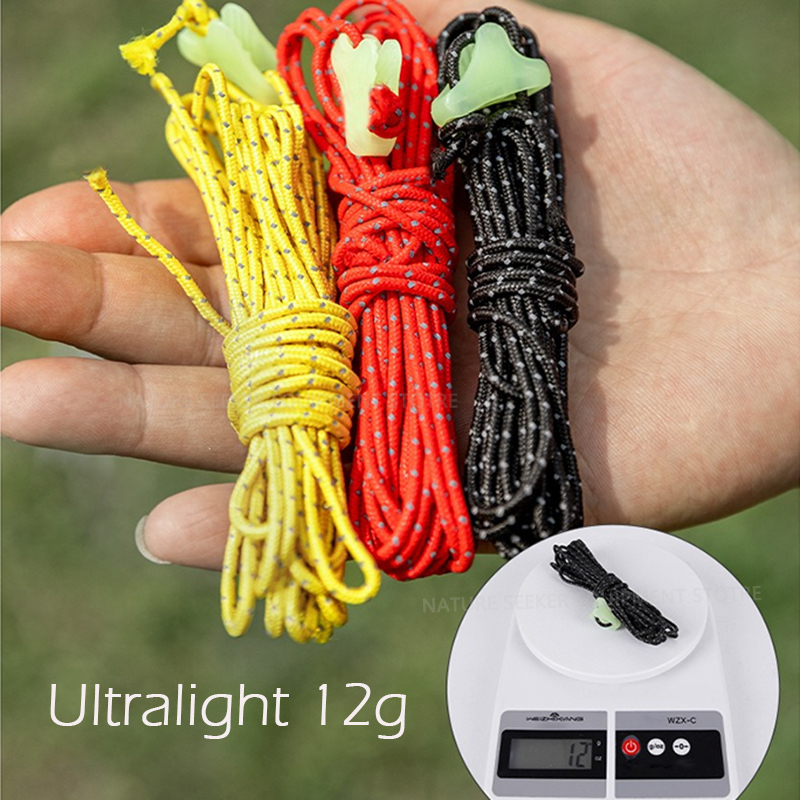 HIKEMAN 4 Adet Dyneema Guyline - Outdoor Camping Guy incelemesi ve fiyatı