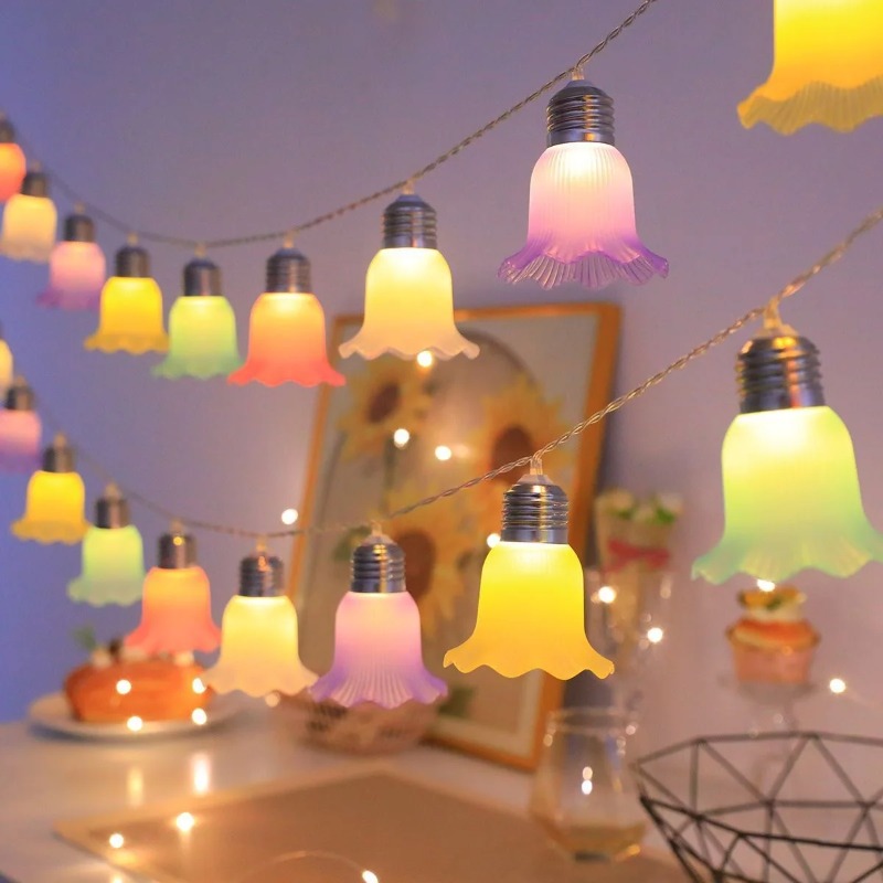 Çan Çiçeği LED Dize Işıklar Sı - Outdoor Camping Lights String incelemesi ve fiyatı