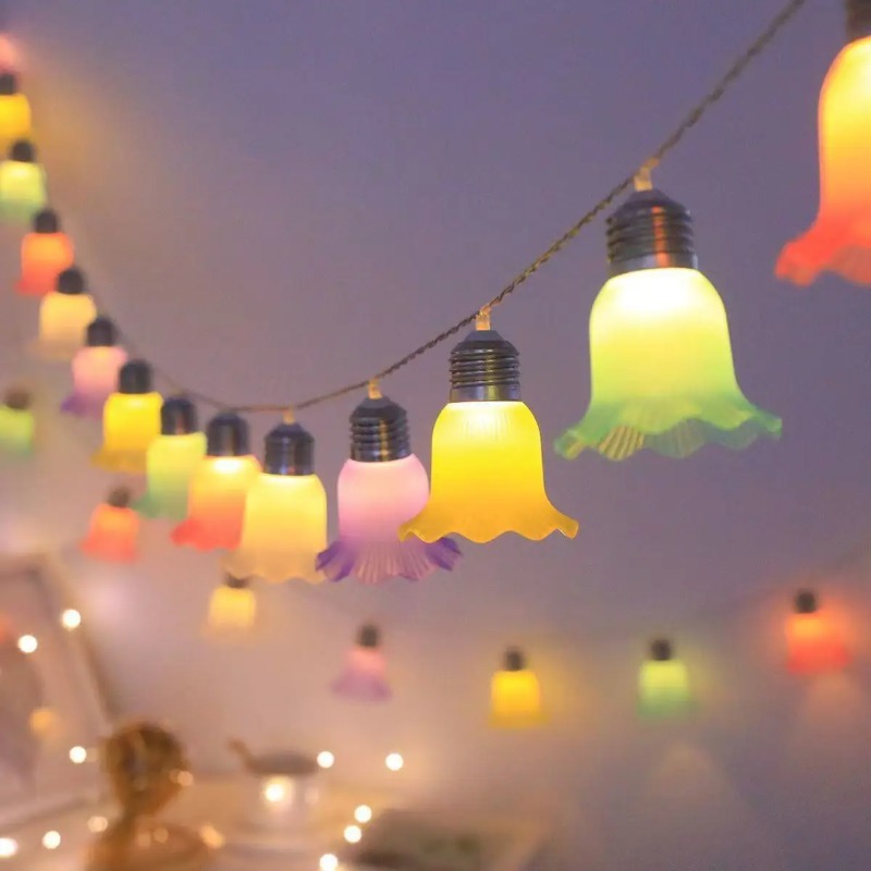 Çan Çiçeği LED Dize Işıklar Sı - Outdoor Camping Lights String incelemesi ve fiyatı