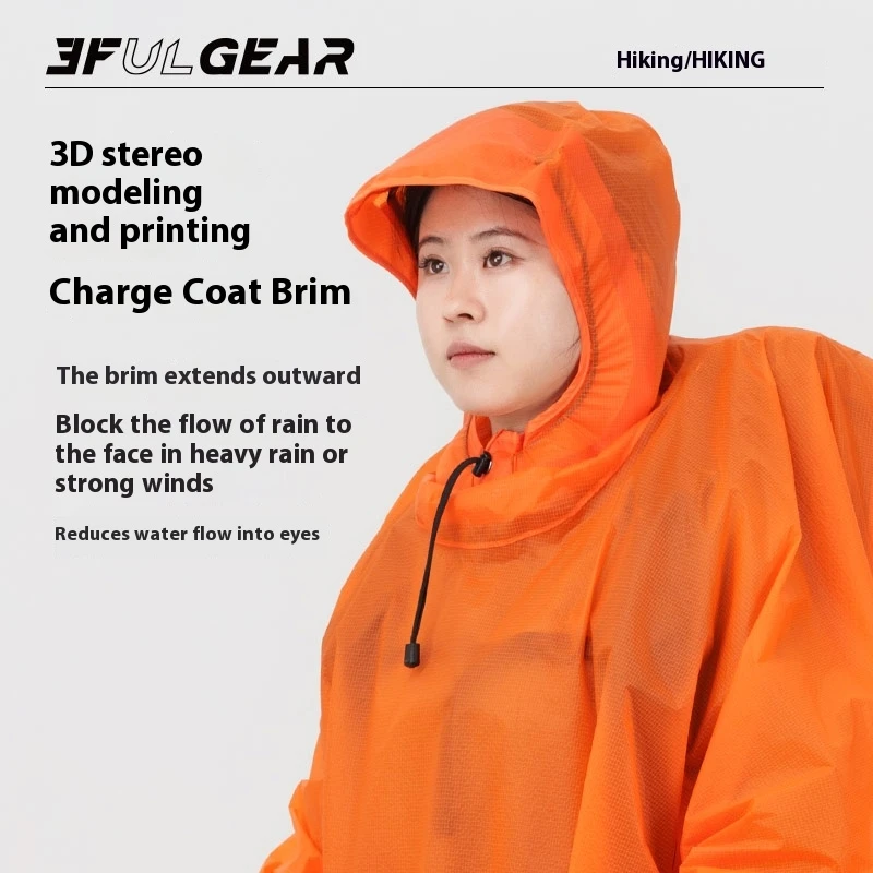 3F UL GEAR Ultralight Yürüyüş  - Camping Rain Poncho incelemesi ve fiyatı