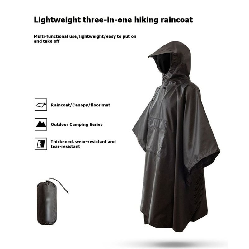 AB34-Açık Hava Yağmurluğu Cepl - Camping Rain Poncho incelemesi ve fiyatı