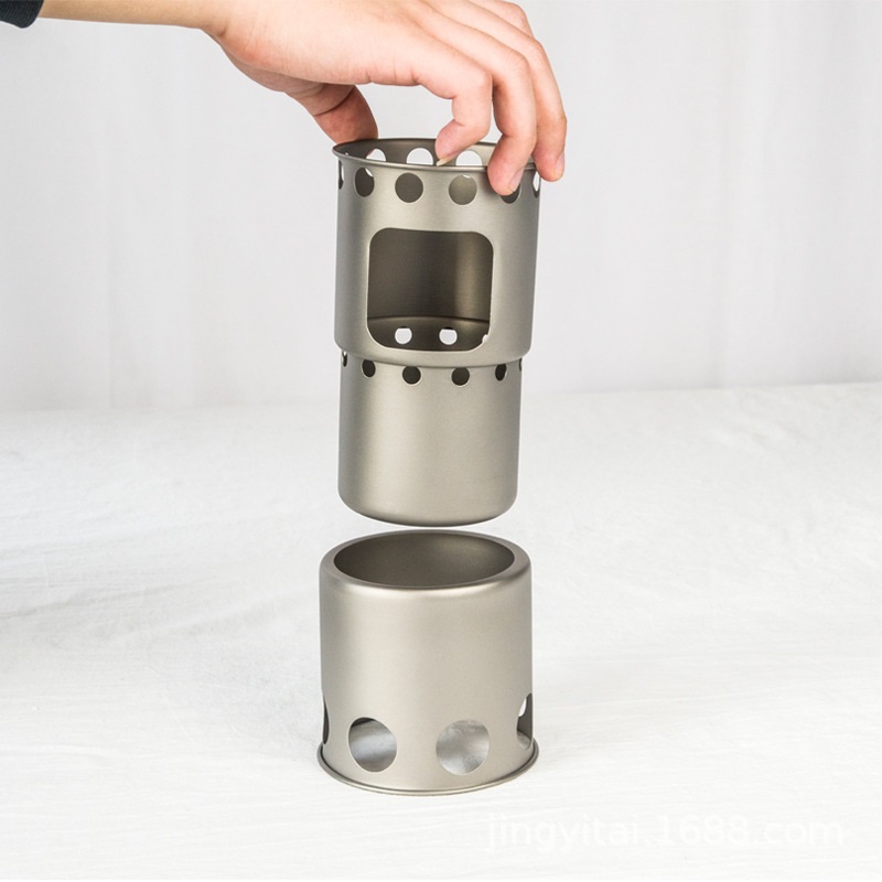 Kamp İçin Küçük Titanyum Odun  - Outdoor Camping Stove Wood incelemesi ve fiyatı
