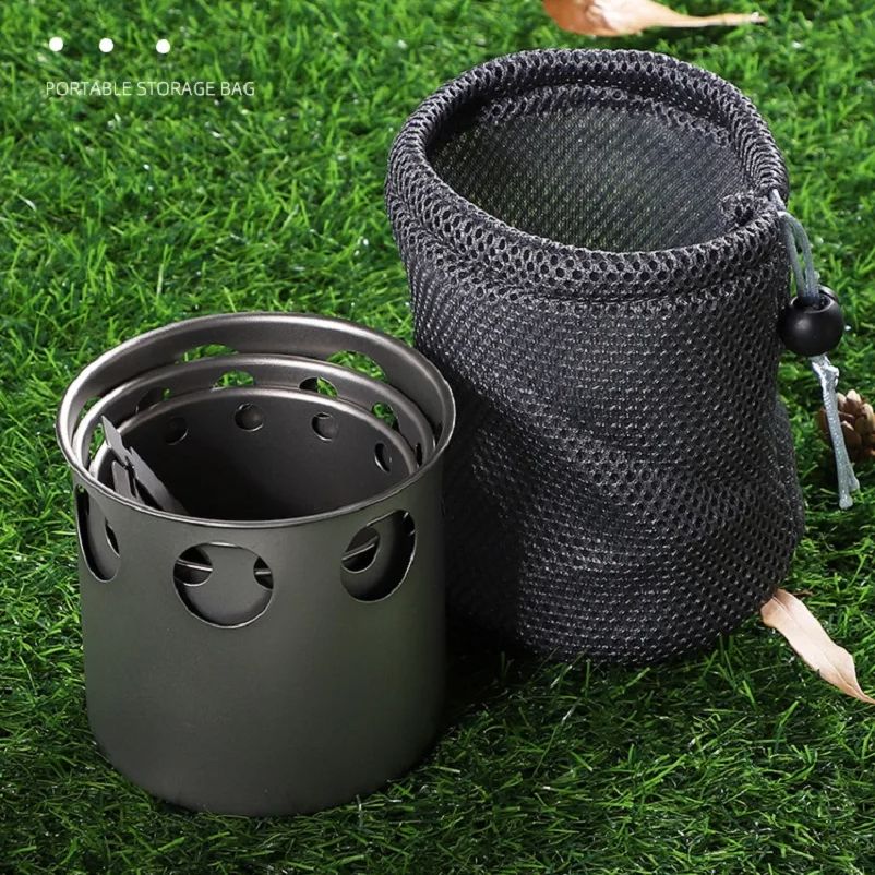 Kamp İçin Küçük Titanyum Odun  - Outdoor Camping Stove Wood incelemesi ve fiyatı