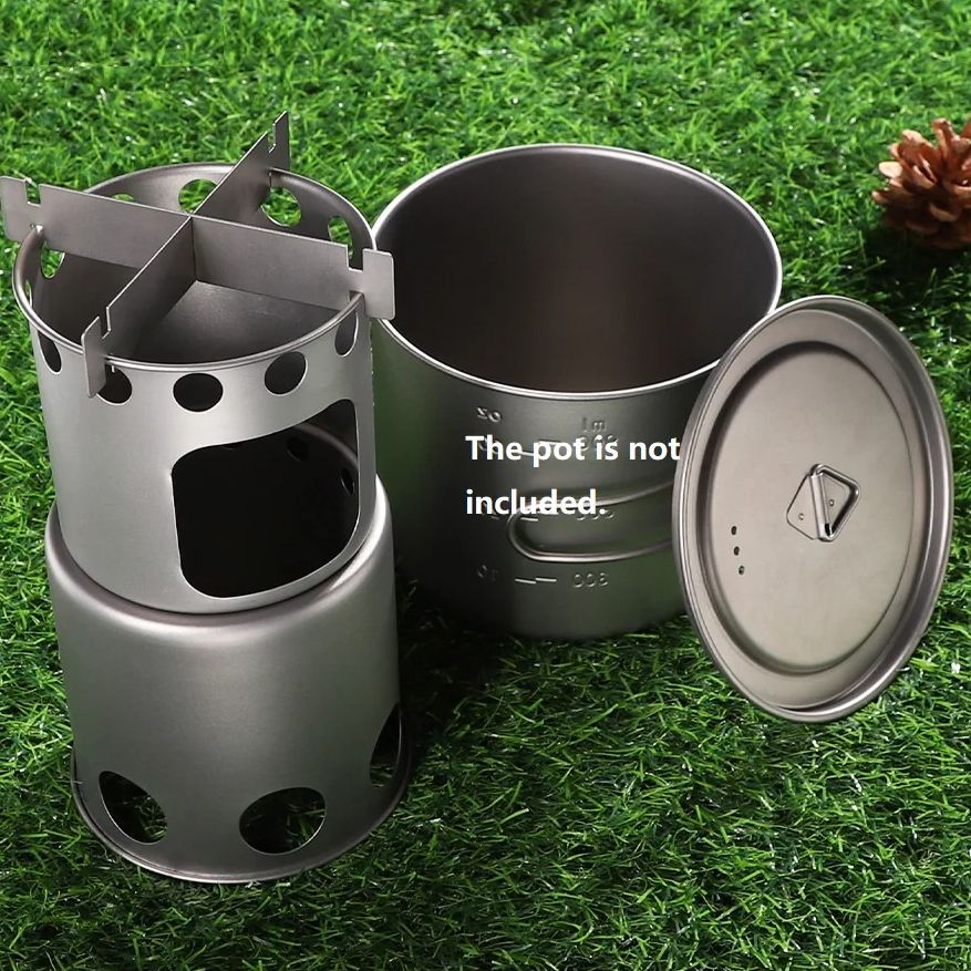 Kamp İçin Küçük Titanyum Odun  - Outdoor Camping Stove Wood incelemesi ve fiyatı