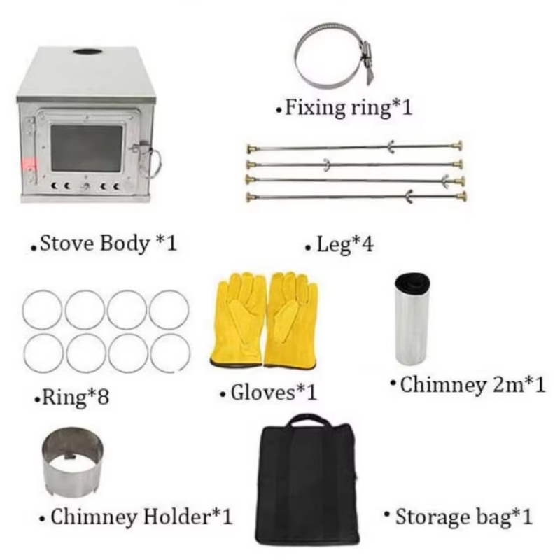Katlanabilir çadır soba hafif  - Outdoor Camping Stove Wood incelemesi ve fiyatı