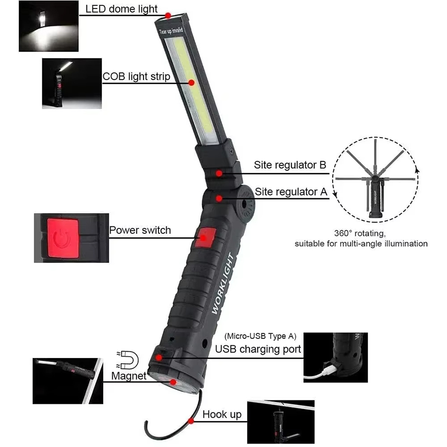 Taşınabilir LED El Feneri Many - Outdoor Camping Accessories incelemesi ve fiyatı
