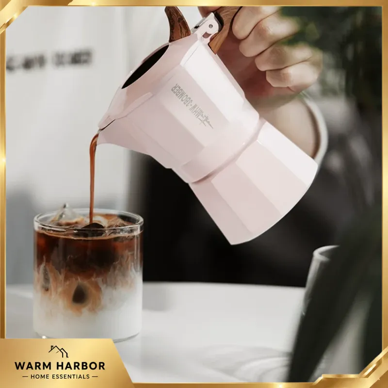 MHW-3BOMBER Moka Pot 100ml Oca - Camp Percolator Coffee incelemesi ve fiyatı