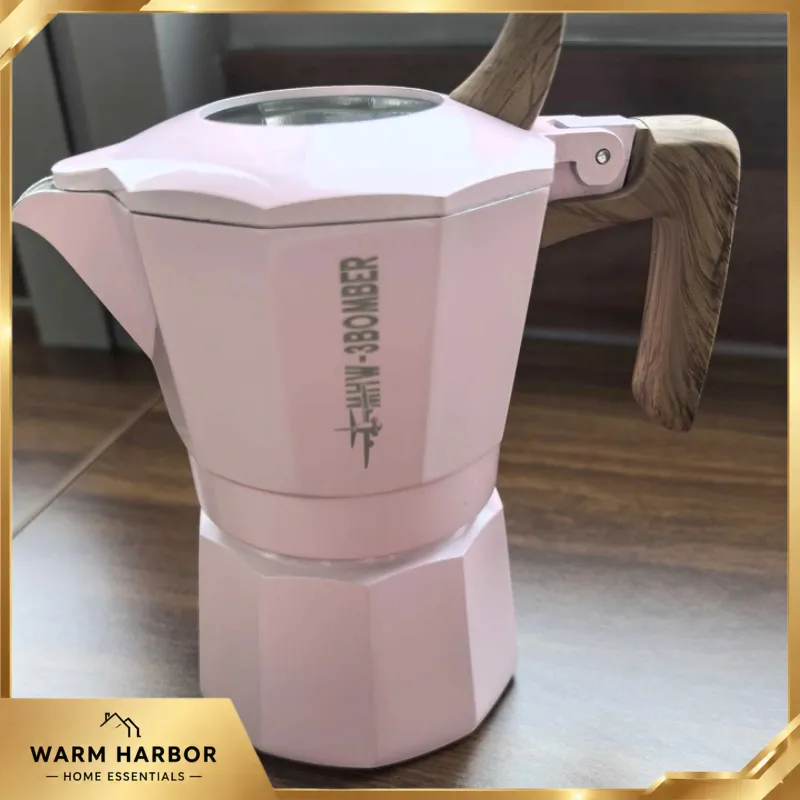 MHW-3BOMBER Moka Pot 100ml Oca - Camp Percolator Coffee incelemesi ve fiyatı