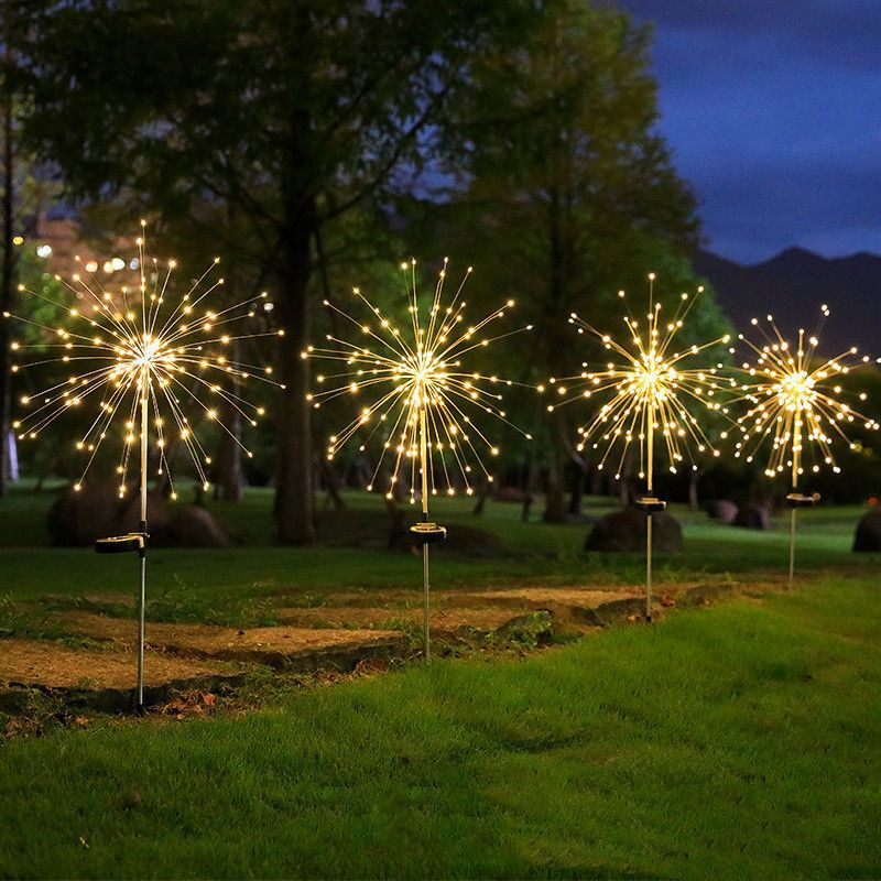 Güneş havai fişek ışıkları açı - Outdoor Camping Lights String incelemesi ve fiyatı