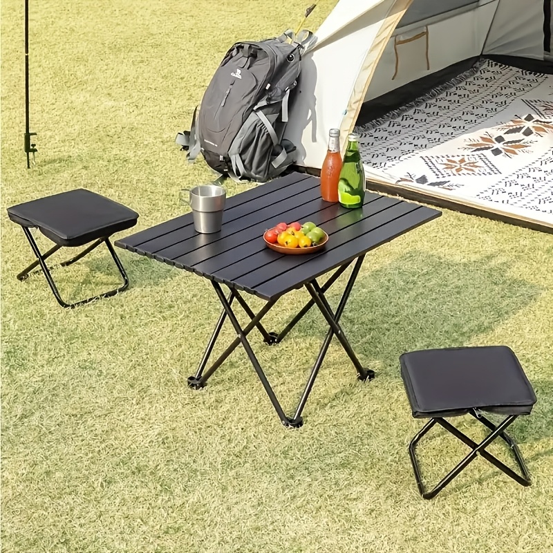 Hafif Kompakt Katlanır Kamp Ta - Outdoor Camping Table And Chairs incelemesi ve fiyatı