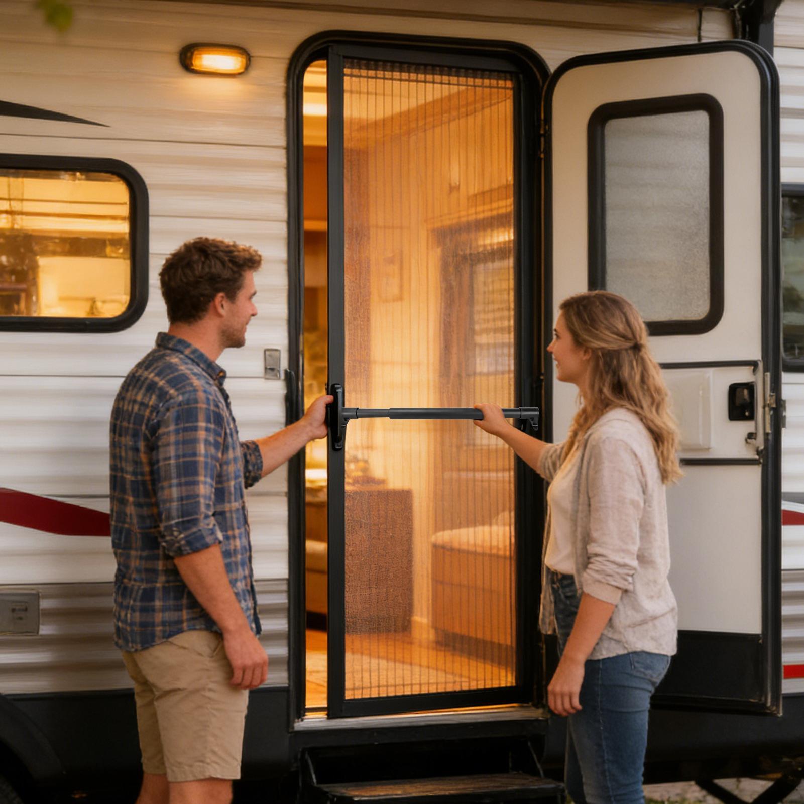 RV Ekran Kapı Barası Ayarlanab - Outdoor Camping Rental incelemesi ve fiyatı