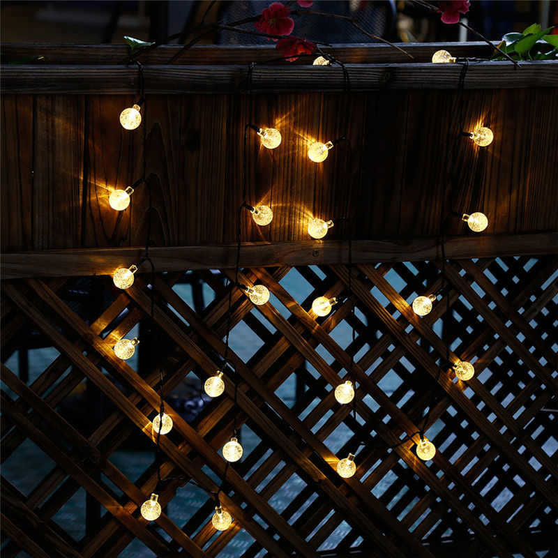 Güneş Enerjili Kristal Top Per - Outdoor Camping Lights String incelemesi ve fiyatı
