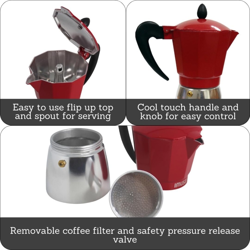 Ocak Üstü Espresso Makinesi 3  - Camp Percolator Coffee incelemesi ve fiyatı
