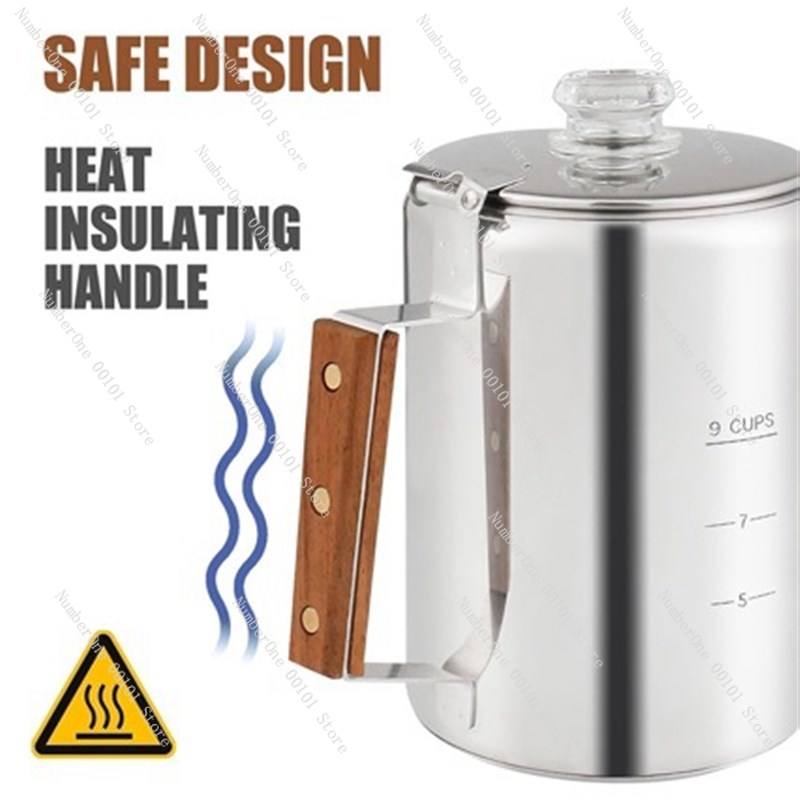Kamp İçin Ocak Üstü Kahve Deml - Camp Percolator Coffee incelemesi ve fiyatı