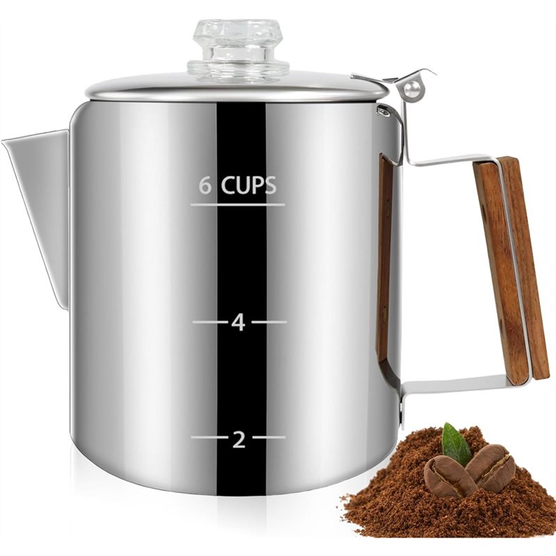 NOCM Cezve 6 Fincan Süzgeçli 3 - Camp Percolator Coffee incelemesi ve fiyatı