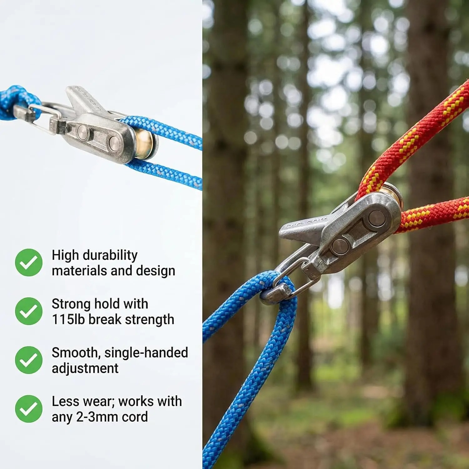 6 adet Paracord halat gergisi  - Outdoor Camping Guy incelemesi ve fiyatı