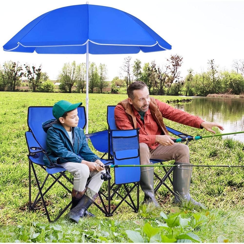 Çıkarılabilir Şemsiyeli, Soğut - Outdoor Camping Table And Chairs incelemesi ve fiyatı