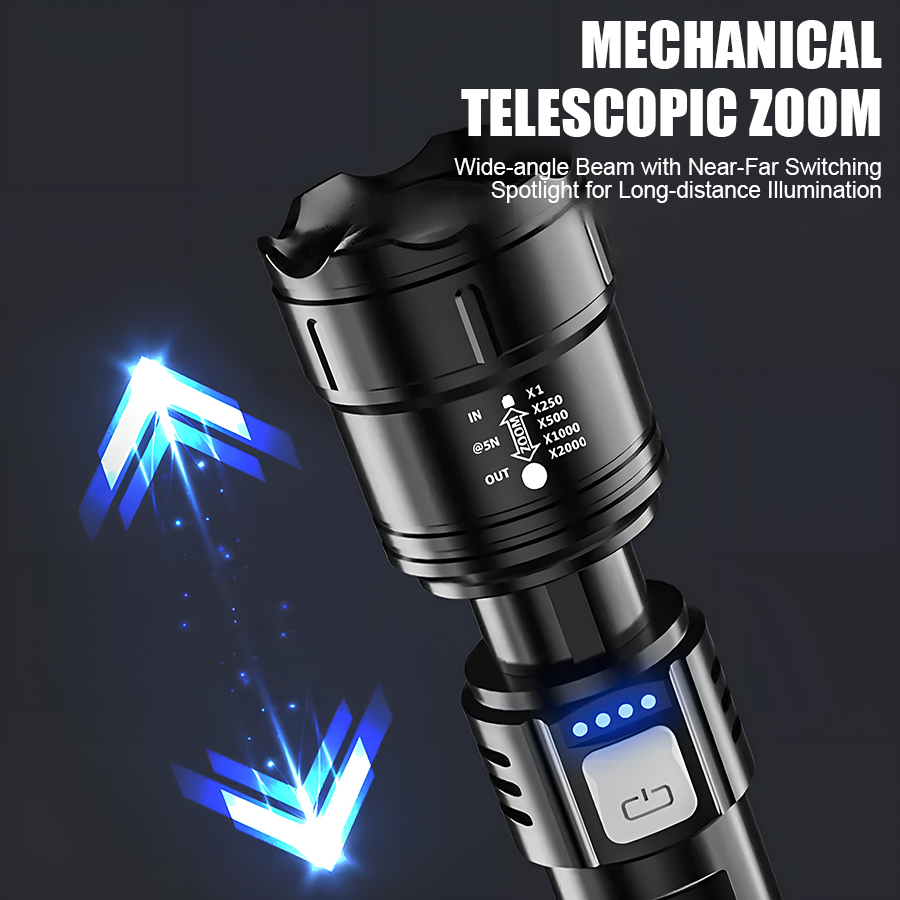 Yüksek Güçlü P50 LED El Feneri - Outdoor Camping Accessories incelemesi ve fiyatı