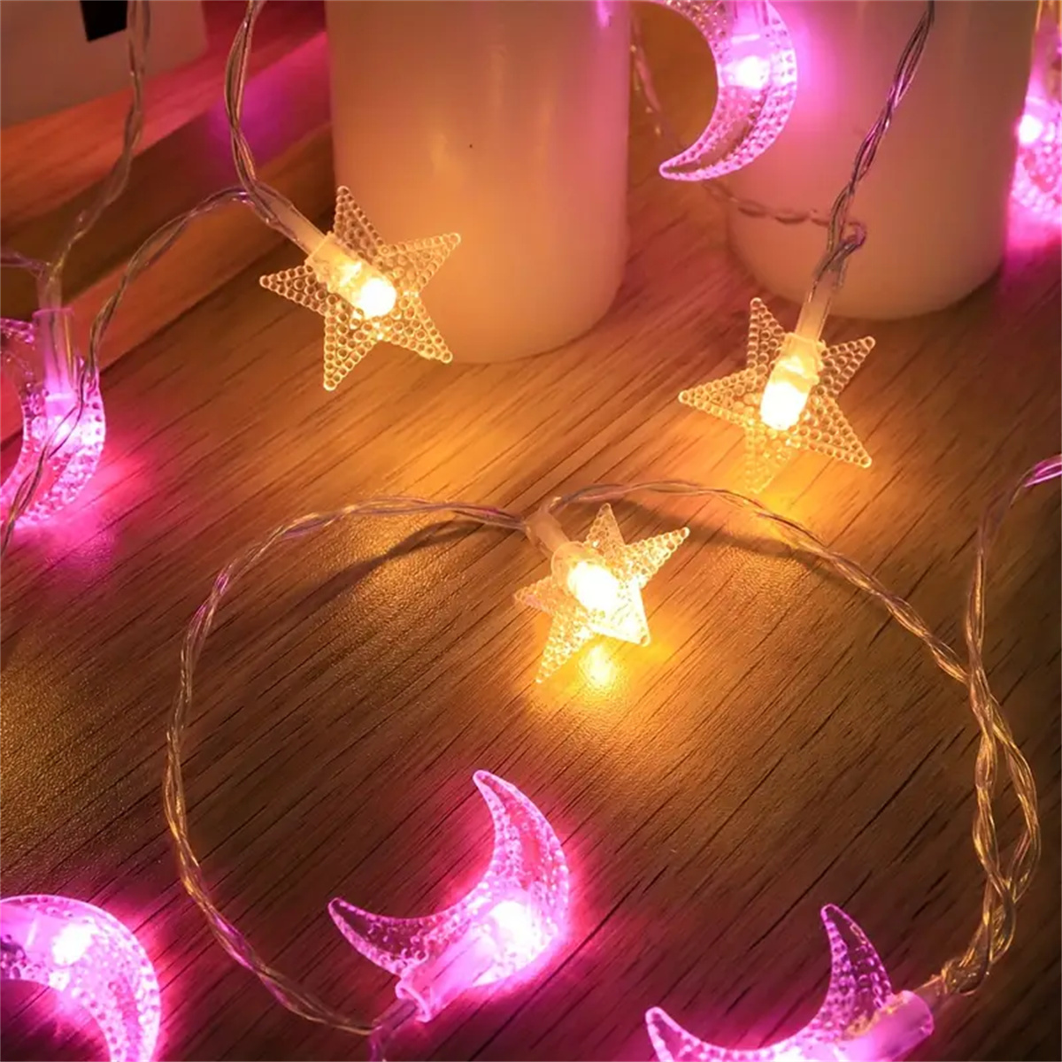 1.5 M/3 M LED Yıldız Ay Renkli - Outdoor Camping Lights String incelemesi ve fiyatı
