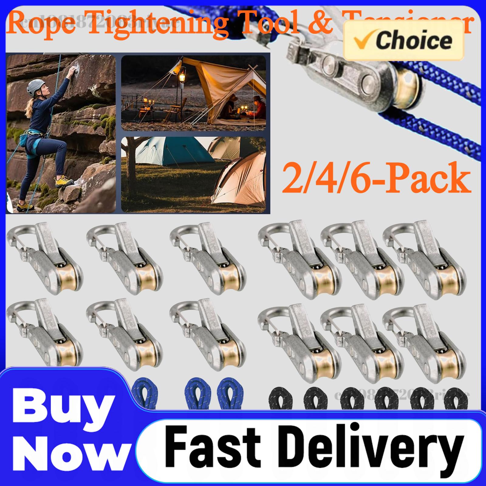 2/4/6'lı Paket Halat Sıkma Ale - Outdoor Camping Guy incelemesi ve fiyatı