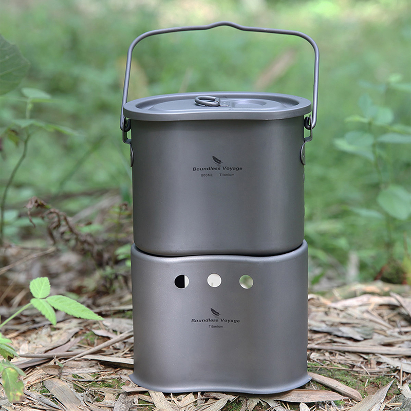 Sınırsız Voyage titanyum TENCE - Outdoor Camping Stove Wood incelemesi ve fiyatı