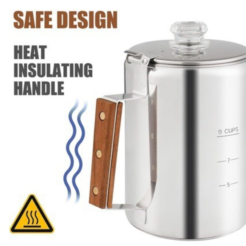 6 Fincan 9 Fincan 12 Fincan Pa - Camp Percolator Coffee incelemesi ve fiyatı