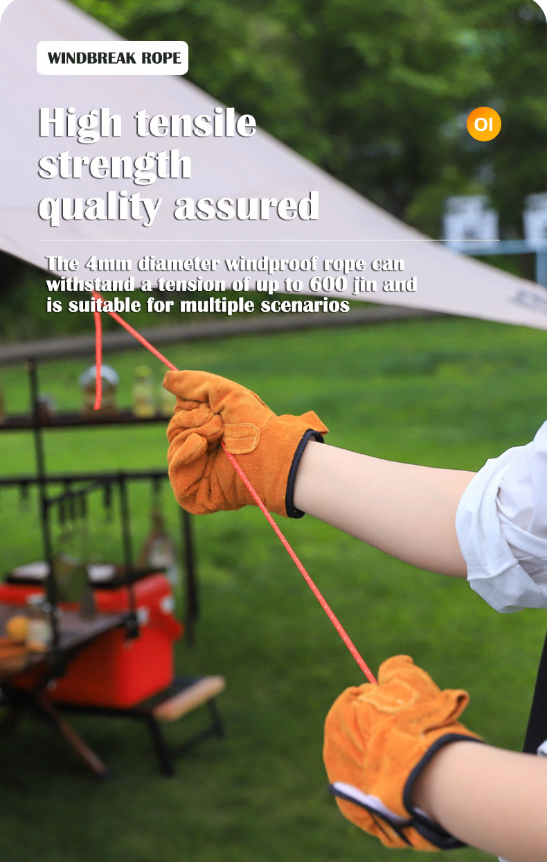 Çadır halatları 4mm yansıtıcı  - Outdoor Camping Guy incelemesi ve fiyatı