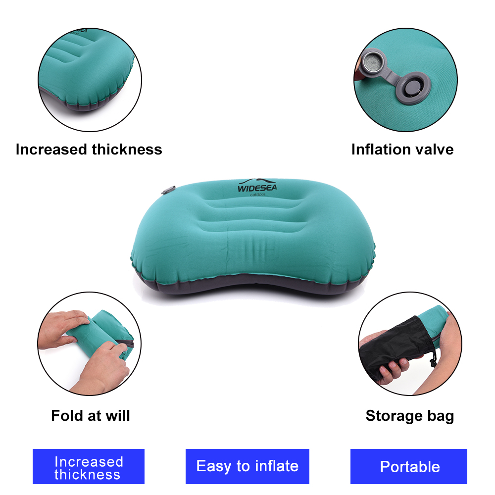 Geniş ve taşınabilir şişme yas - Camp Pillow Compressible incelemesi ve fiyatı