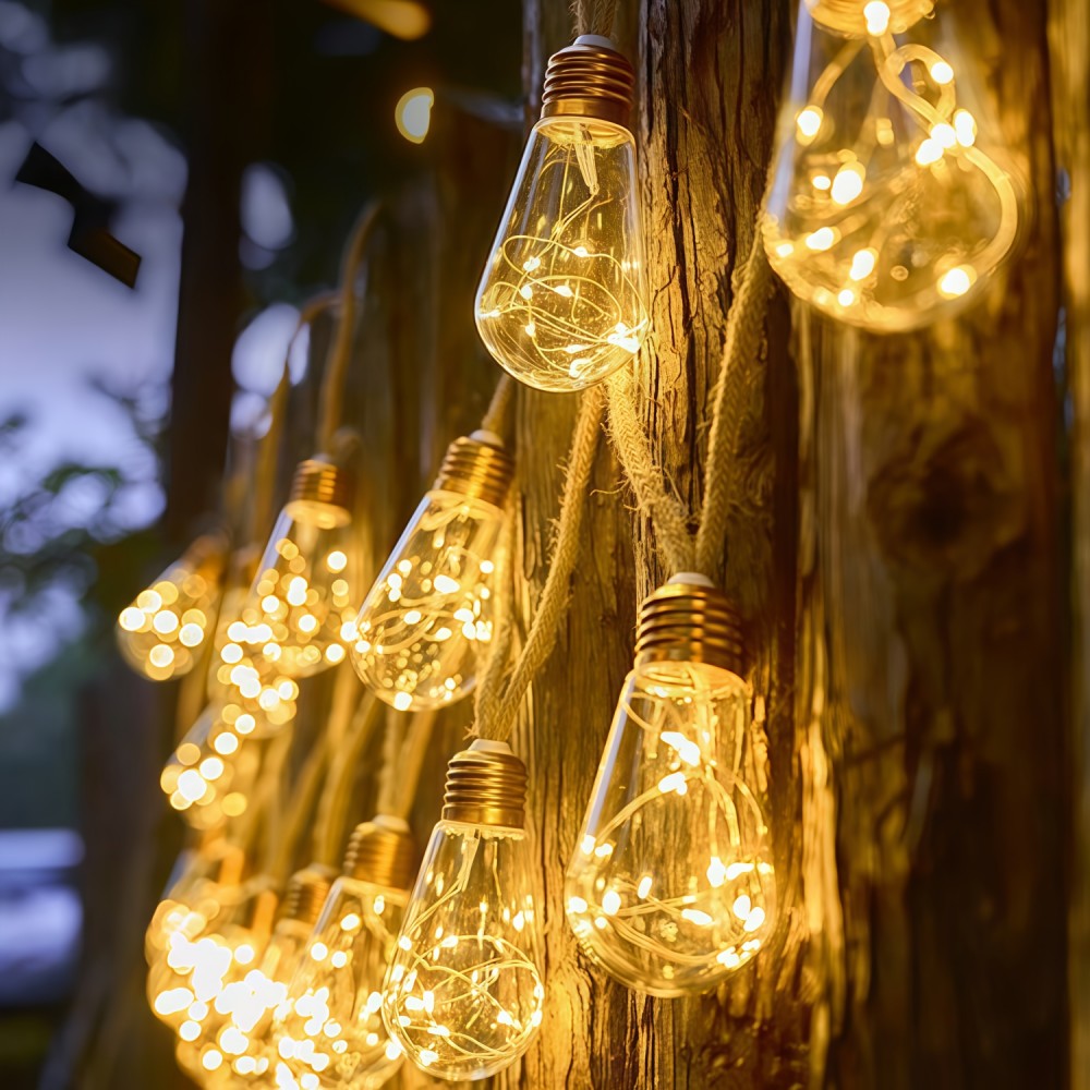 10/20LED Açık Hava Güneş Enerj - Outdoor Camping Lights String incelemesi ve fiyatı