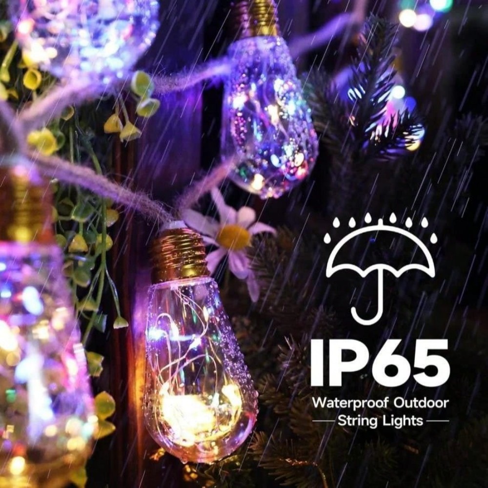 10/20LED Açık Hava Güneş Enerj - Outdoor Camping Lights String incelemesi ve fiyatı